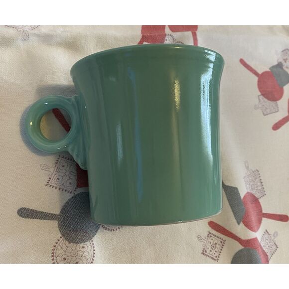 Fiestaware Seamist Classic Ring Handle 10.4 Oz Mug - Picture 3 of 6